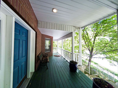 Lostwood front porch